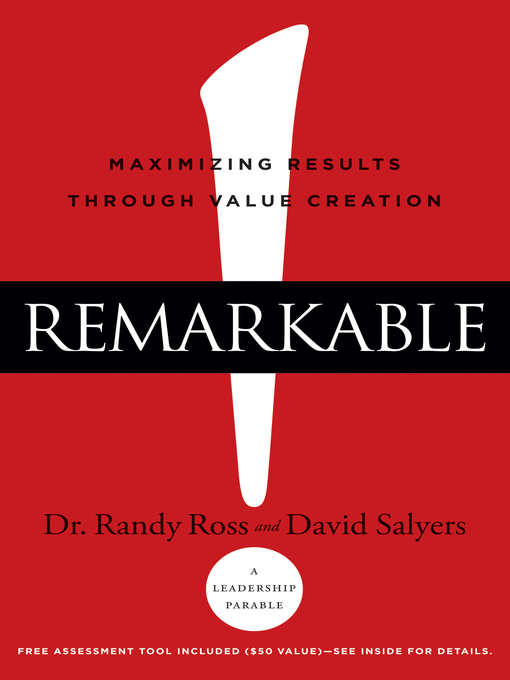 Title details for Remarkable! by Dr. Randy Ross - Available
